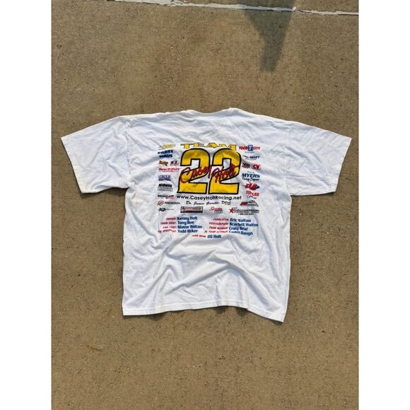 Vintage Casey Holt NASCAR Racing Graphic T shirt - Picture 6 of 8